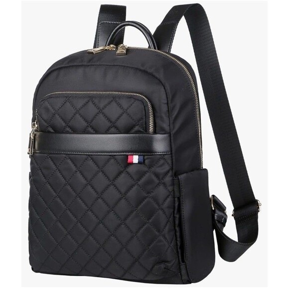 MODERNIST Black Backpack With USB Charger Unisex (Bx 15) main image 9